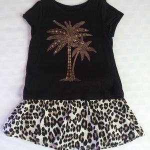 Leopard print girl outfit